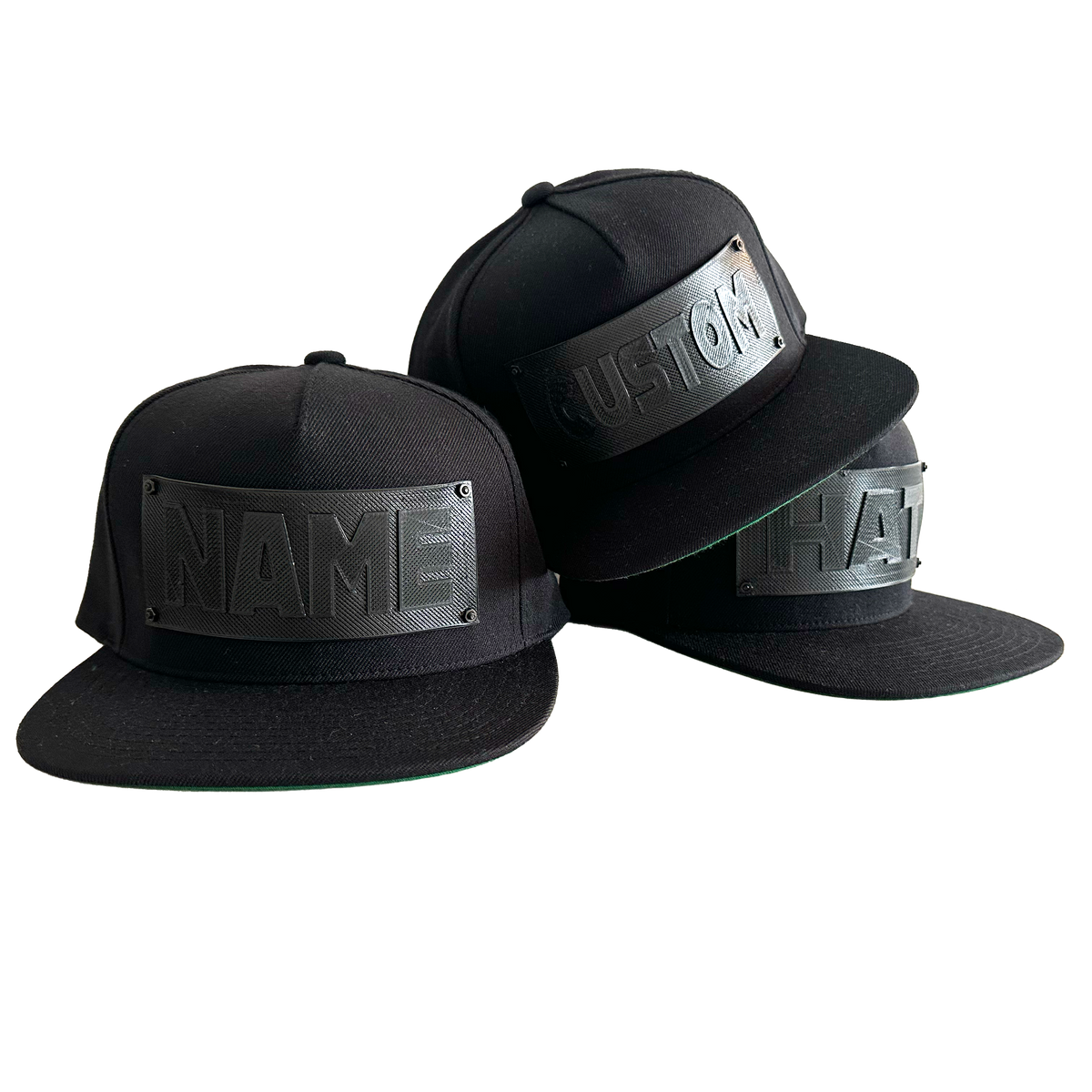 Custom 3D Printed Snapback