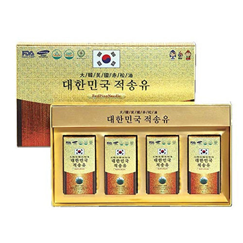 Solnara Organic Red Pine Tree Needle Oil Made In Korea 450mg 120 Ca Vj231