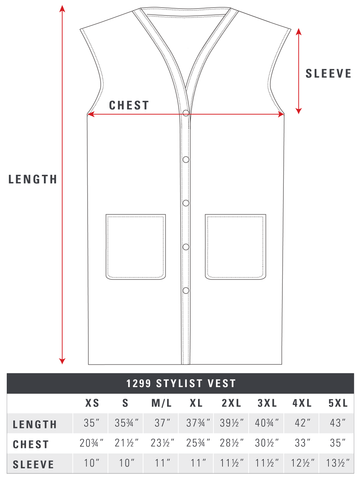 1299-Stylist-Vest-Size-Chart