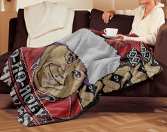 pop up tee chris farley blanket