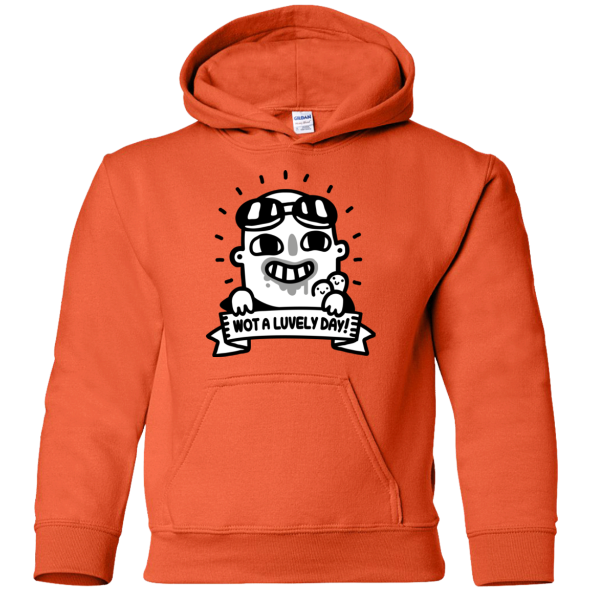 Wot A Luvely Day Youth Hoodie