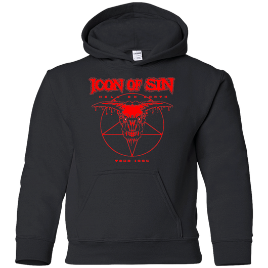 Icon of Sin Youth Hoodie – Pop Up Tee