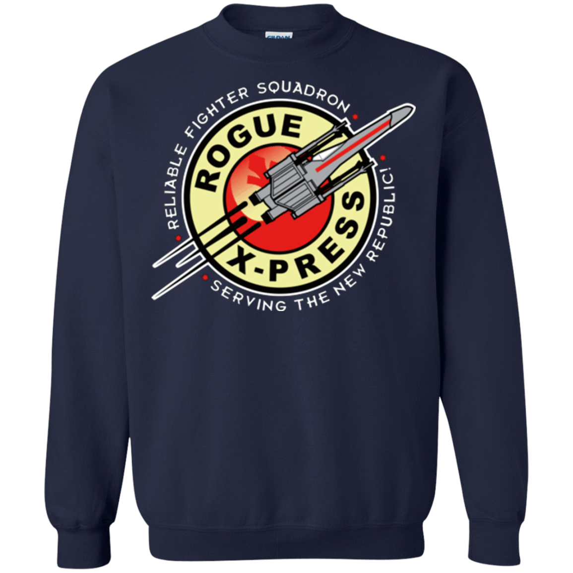 Sweatshirts Navy / Small Rogue X-Press Crewneck Sweatshirt