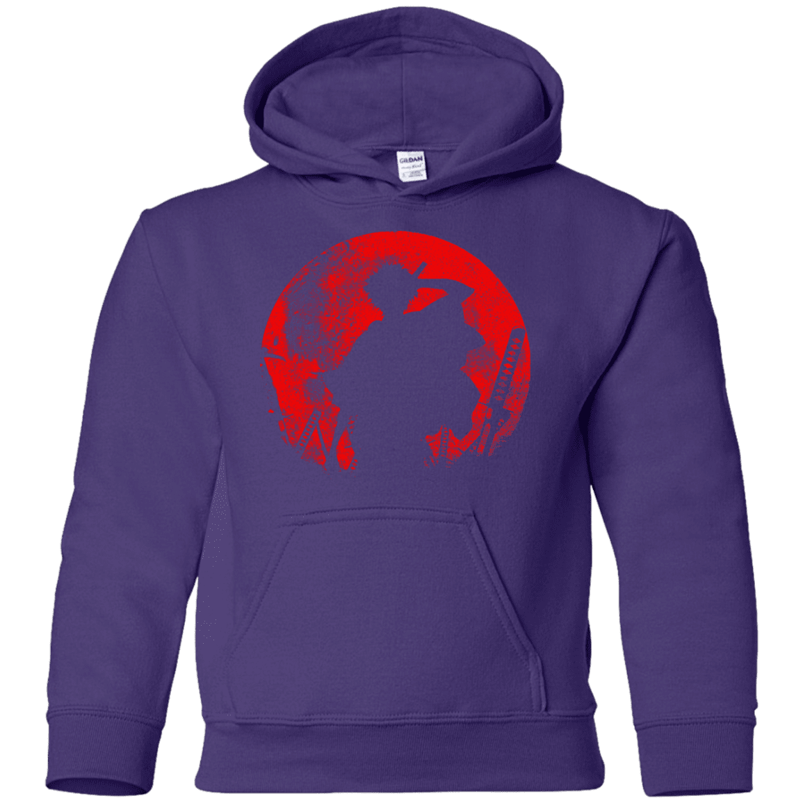 Sweatshirts Purple / YS Samurai Swords Youth Hoodie