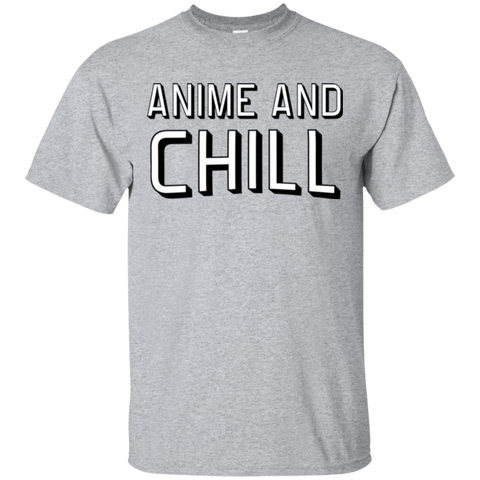 T-Shirts Sport Grey / Small Anime and chill T-Shirt