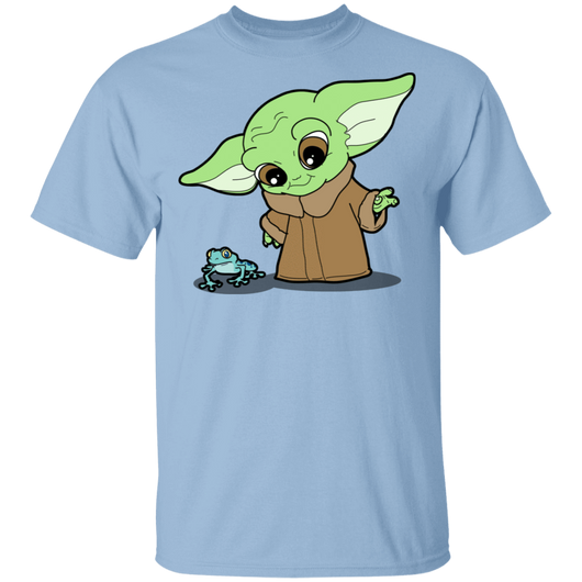 Baby Yoda and Frog T Shirt Pop Up Tee