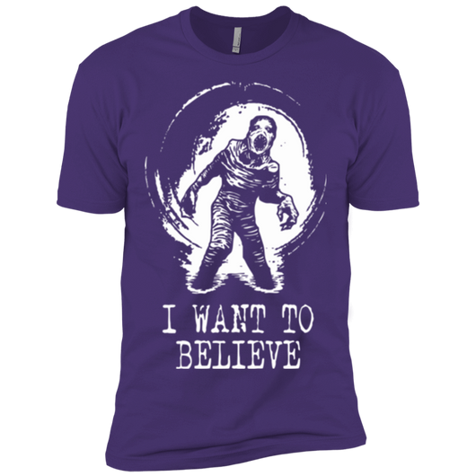 Believe in Flukeman Men's Premium T-Shirt – Pop Up Tee