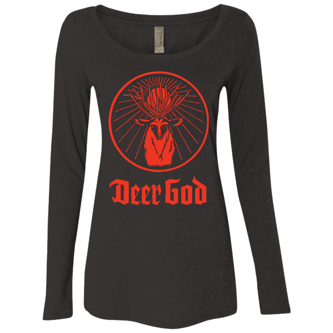 T-Shirts Vintage Black / S Deer God Women's Triblend Long Sleeve Shirt