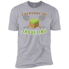 T-Shirts Heather Grey / YXS Everyday Shoveling Boys Premium T-Shirt
