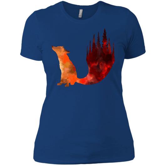 Fox Tail Women's Premium T-Shirt – Pop Up Tee