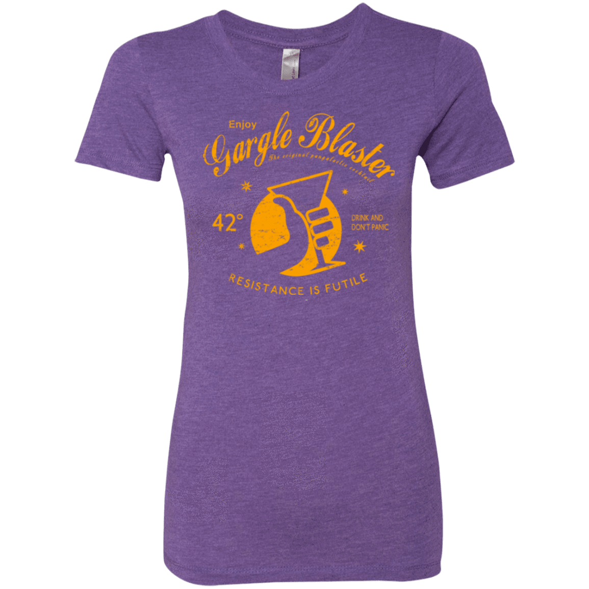 T-Shirts Purple Rush / Small Gargle blaster Women's Triblend T-Shirt