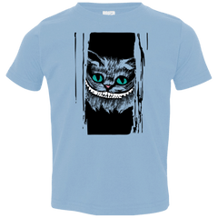 T-Shirts Light Blue / 2T Here's Cheshire Toddler Premium T-Shirt