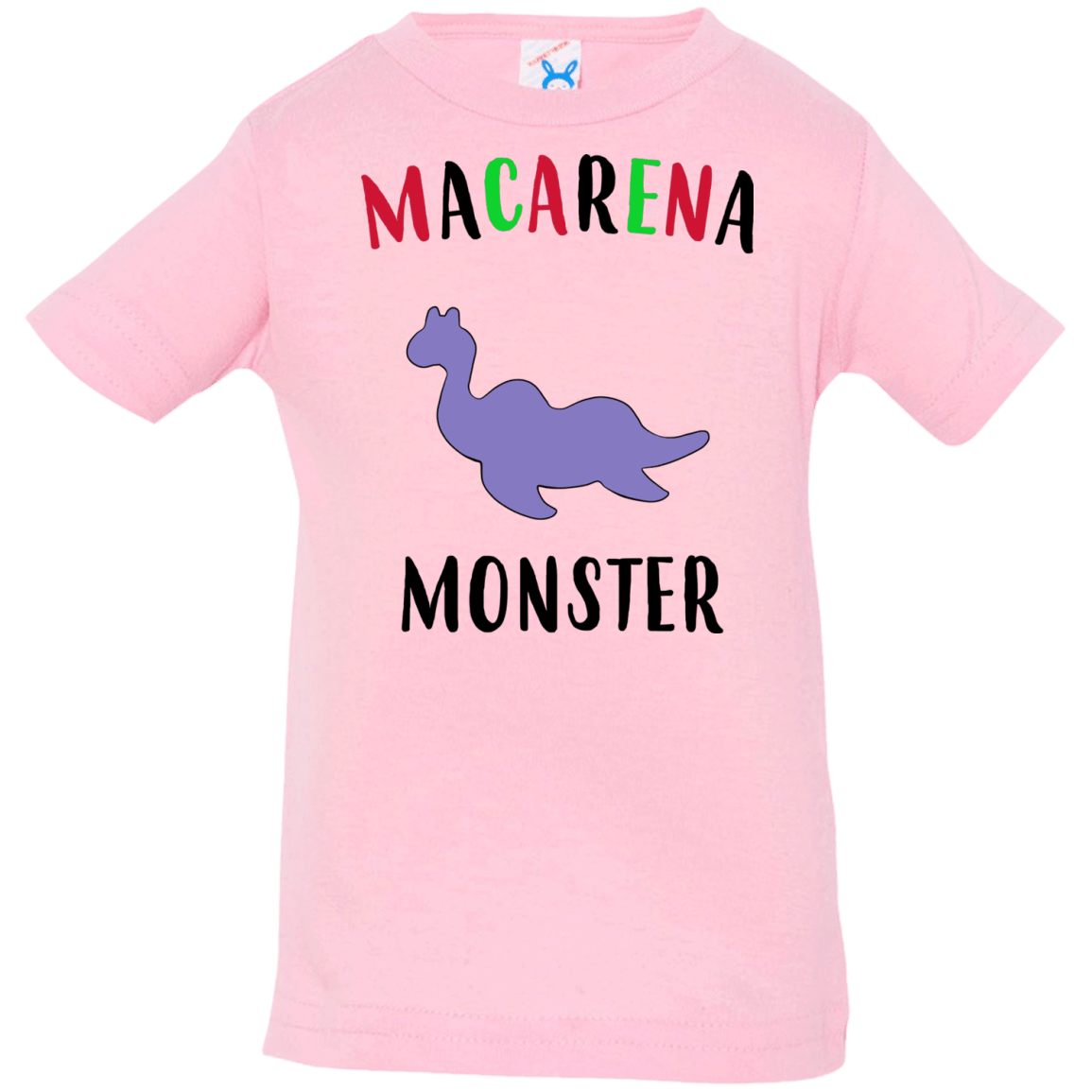 T-Shirts Pink / 6 Months Macarena Monster Infant Premium T-Shirt