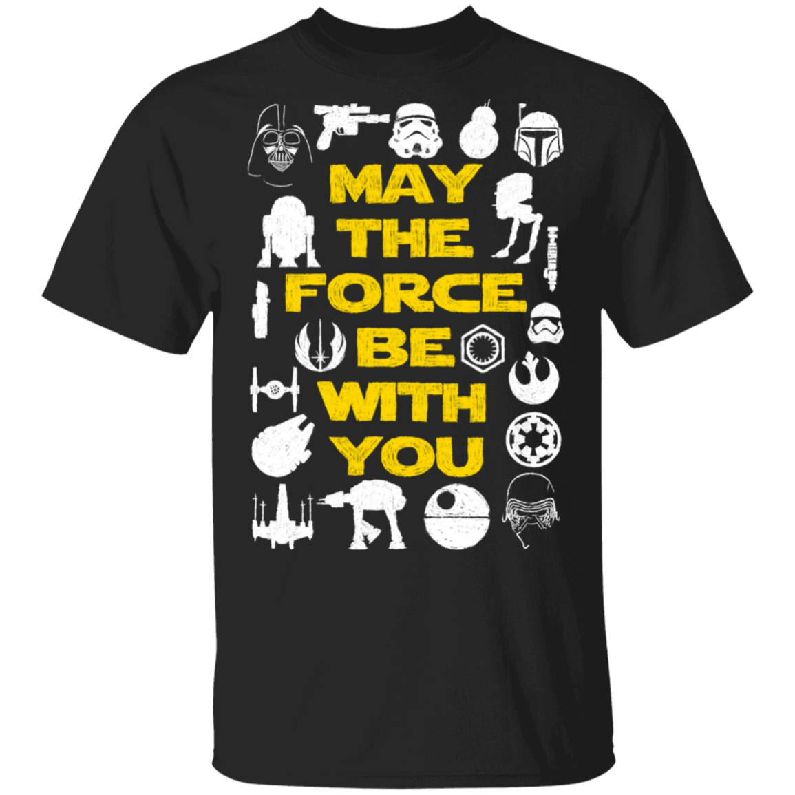 May The Force Be With You TShirt Pop Up Tee