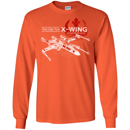 T-65 X-Wing Men's Long Sleeve T-Shirt – Pop Up Tee