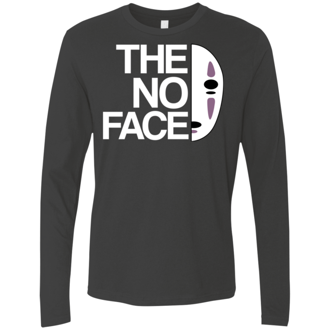 T-Shirts Heavy Metal / Small The No Face Men's Premium Long Sleeve