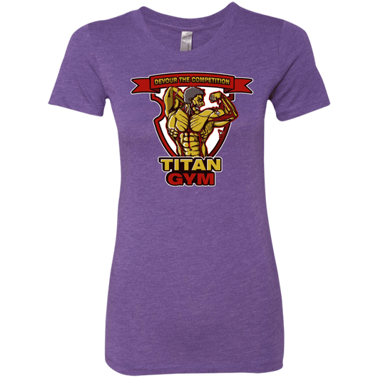 Titan Gym Women's Triblend T-Shirt – Pop Up Tee