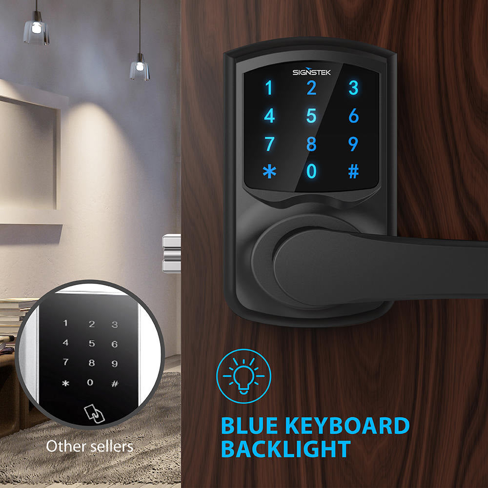 bluetooth keypad door knob