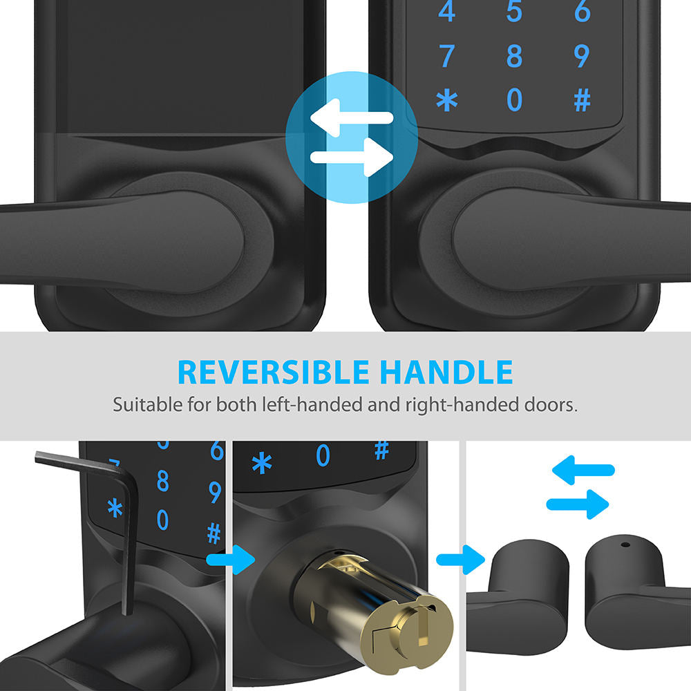 ST-668 Electronic Door Lock with Touchscreen Keypad | SIGNSTEK