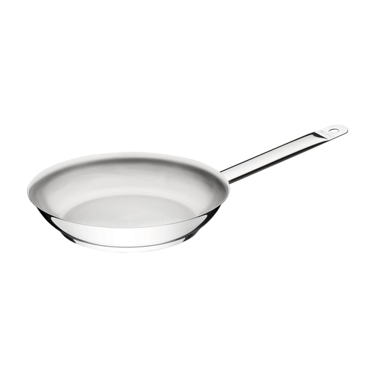 Tramontina Brava Frying Pan Stainless Steel Triple Bottom With Handle 24 Cm  2.1 L 62415240