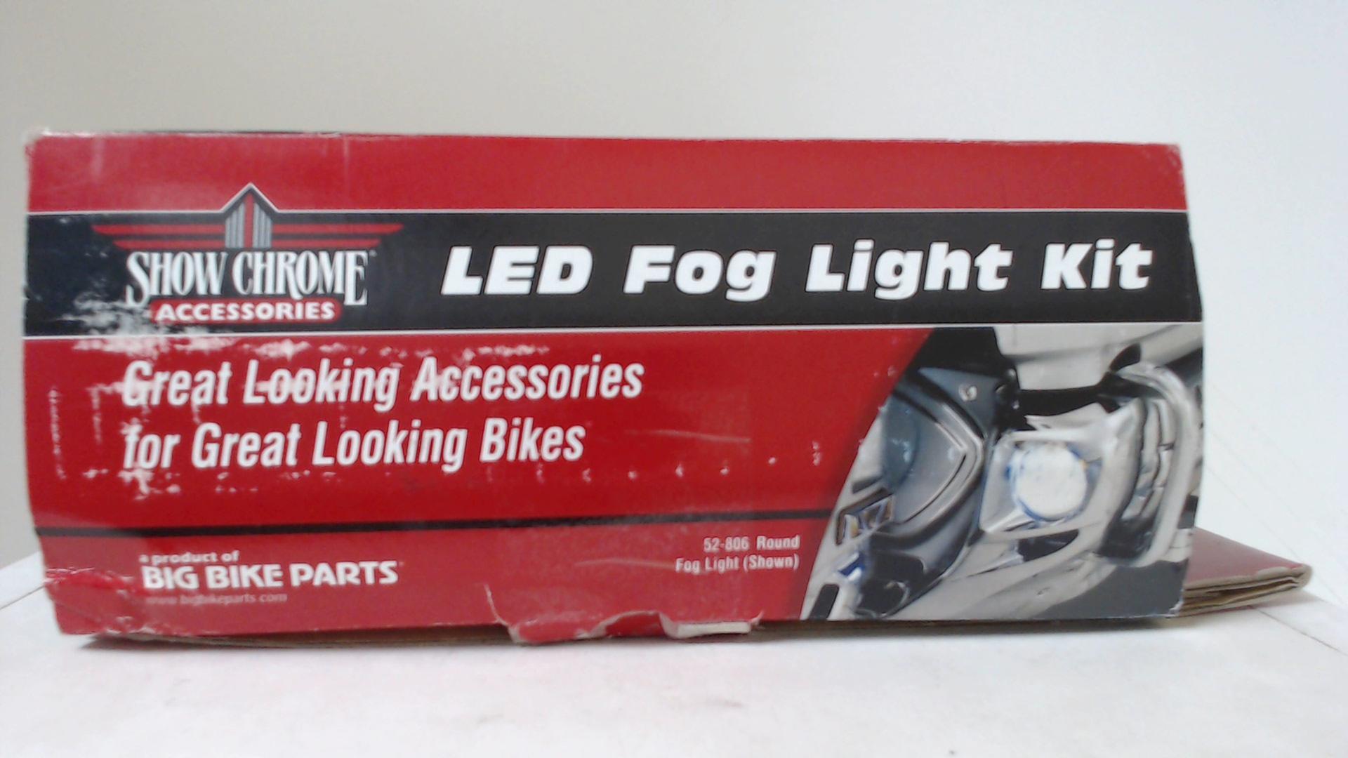 Show Chrome 52 806 Led Fog Light Lower Fits 06 13 Honda Gl1800 Gold Wi Seminole Powersports Your 1 In Fast Fun