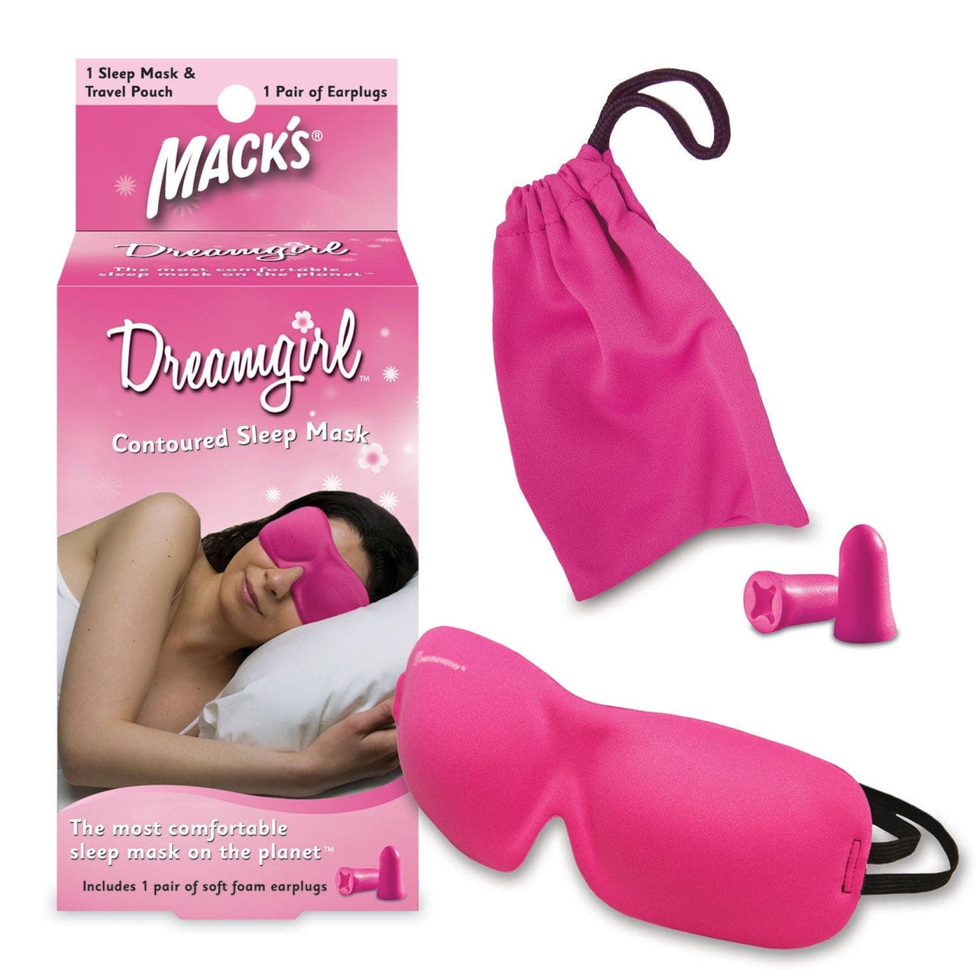 Macks Dreamgirl Sleep Mask and Case