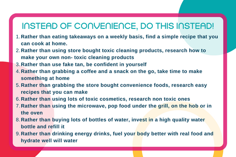 Are convenience products and highly processed foods causing damage to our health