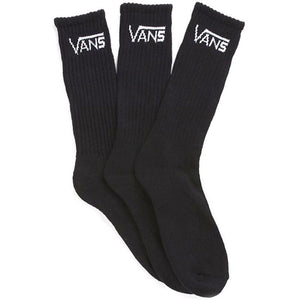 Vans Classic Socks 3 Pack - Black | Source - US