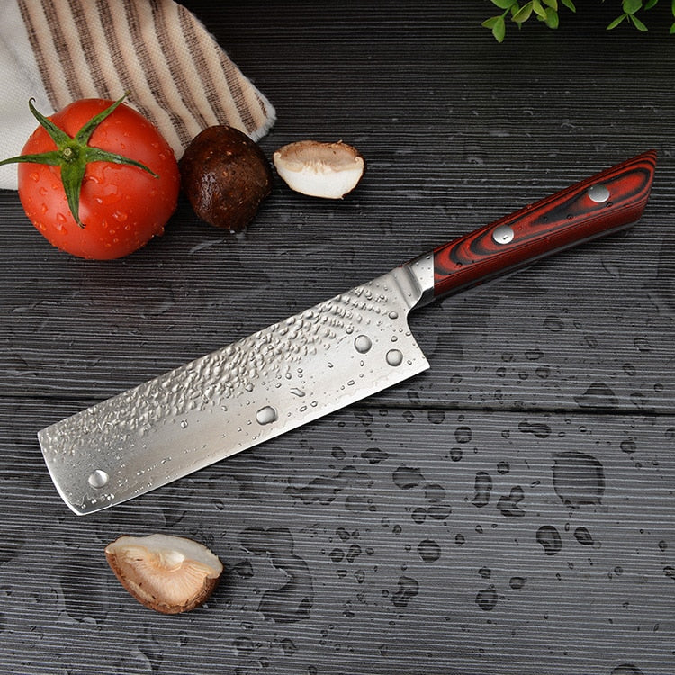 damascus kitchen knives