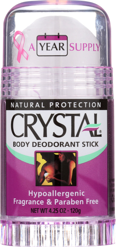 Crystal Body Deodorant: Stick, 4.25 Oz