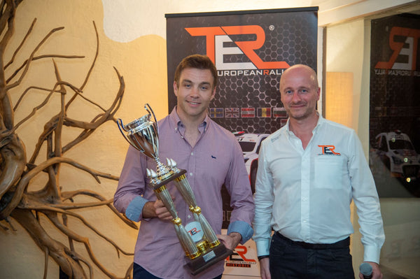 Hayden Paddon and TER promoter Luca Grilli