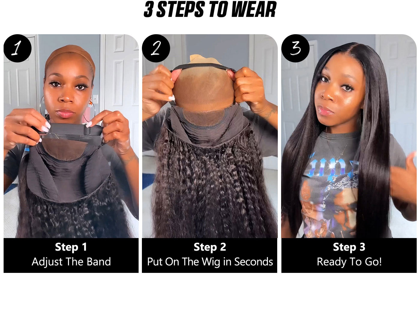 How To Put On A Lace Front Wig With Glue – ModernShow