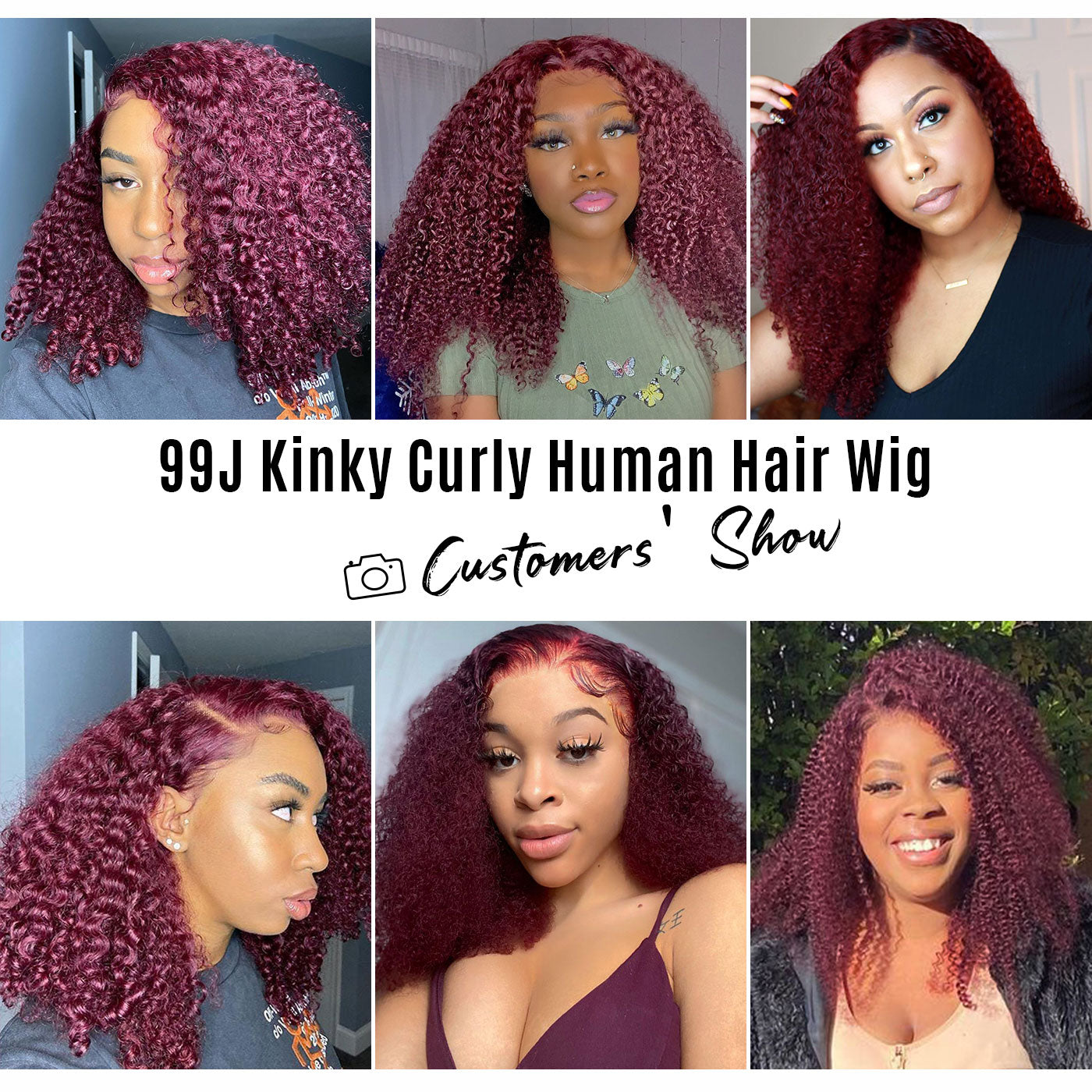 Burgundy Wigs Dark 99J Wig Curly Wigs 99J Color Burgundy Lace Front Wig ...