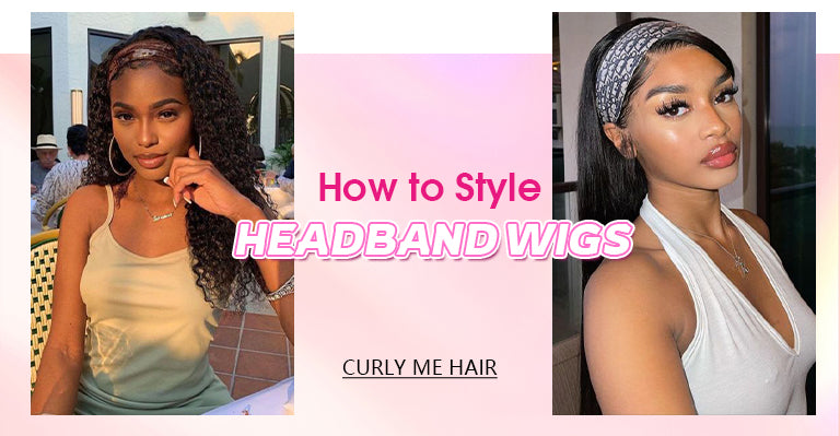 how to style a headband wig