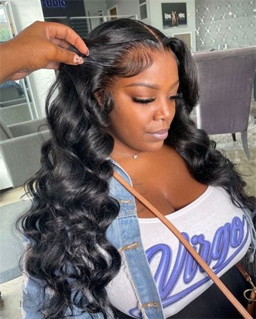 body wave human hair wigs