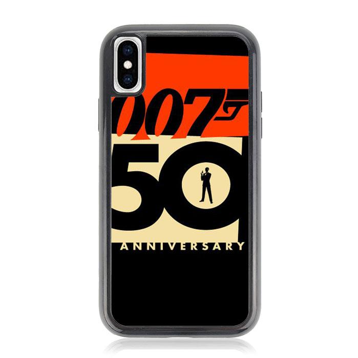 007 50 Anniversary Z5396 iPhone X, XS coque