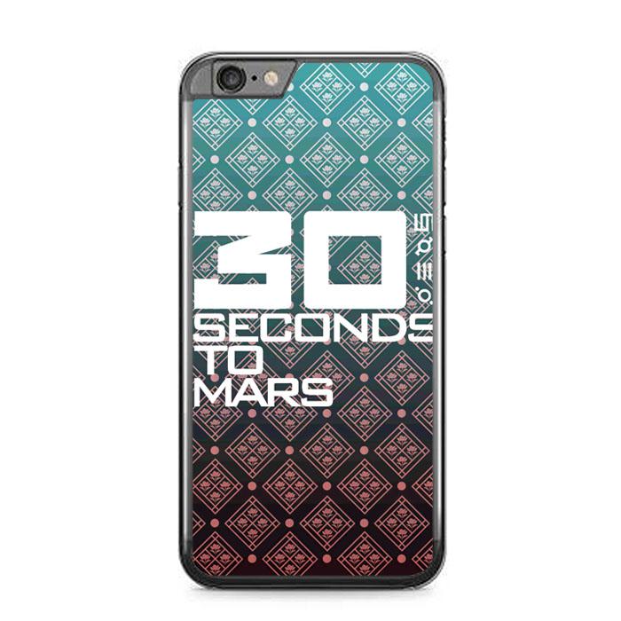 30 Second to Mars logo Z0109 iPhone 6 Plus, 6S Plus coque