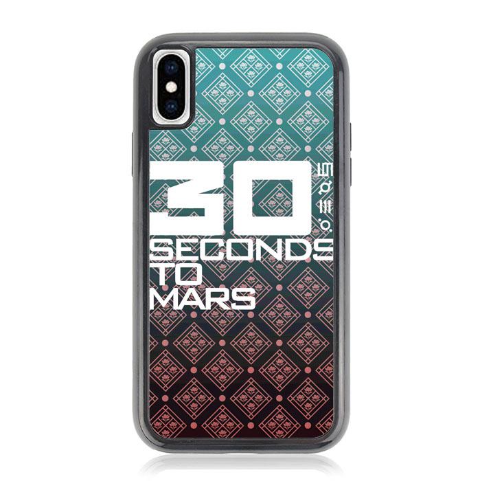 30 Second to Mars logo Z0109 iPhone X, XS coque