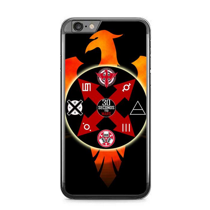 30 Seconds To Mars Logo Z2496 iPhone 6 Plus, 6S Plus coque
