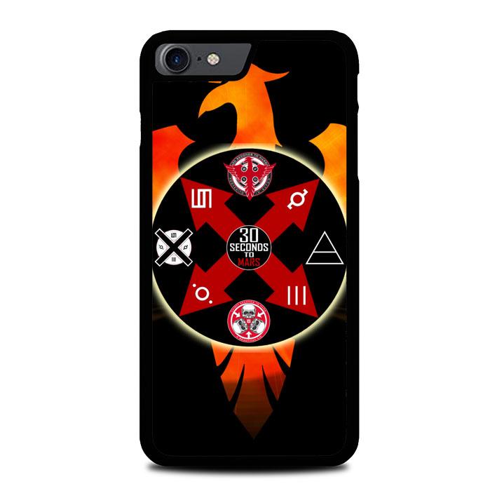 30 Seconds To Mars Logo Z2496 iPhone 7 , iPhone 8 coque