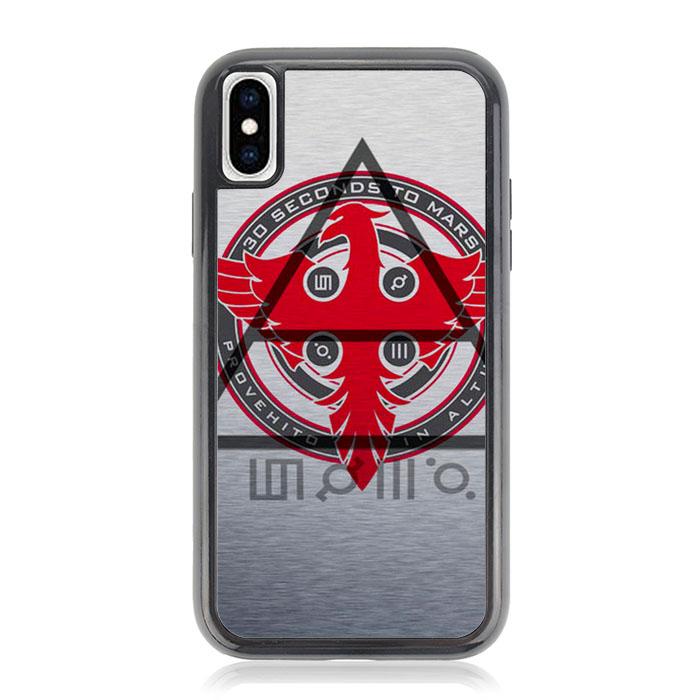 30 seconds to mars logo Z1690 iPhone X, XS coque