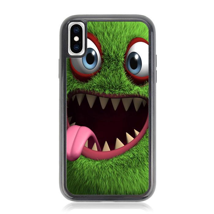 3d Funny Monster Cute Z0568 iPhone X, XS coque