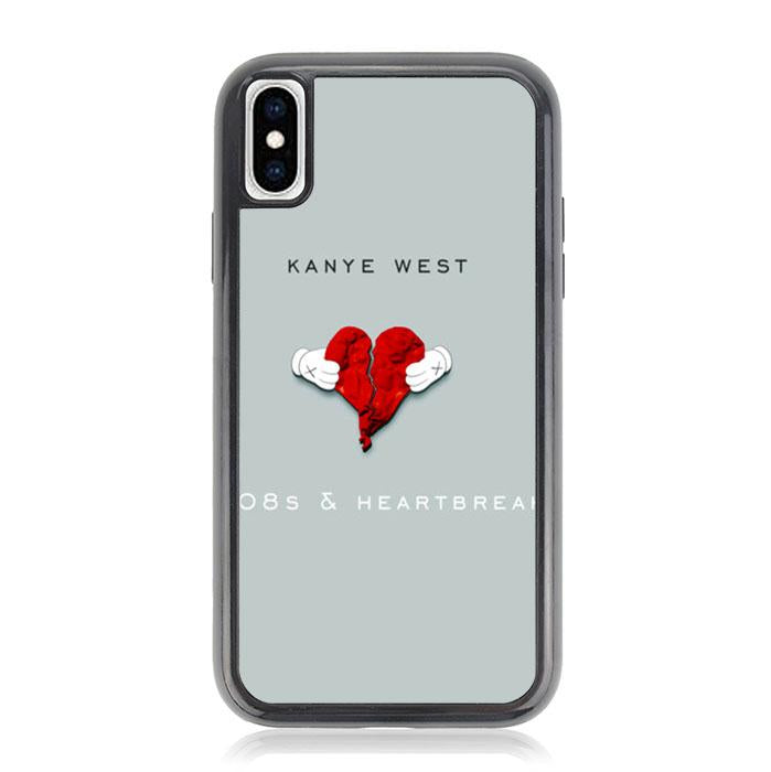 808s Kanye West and Heartbreak Z1382 iPhone X, XS coque