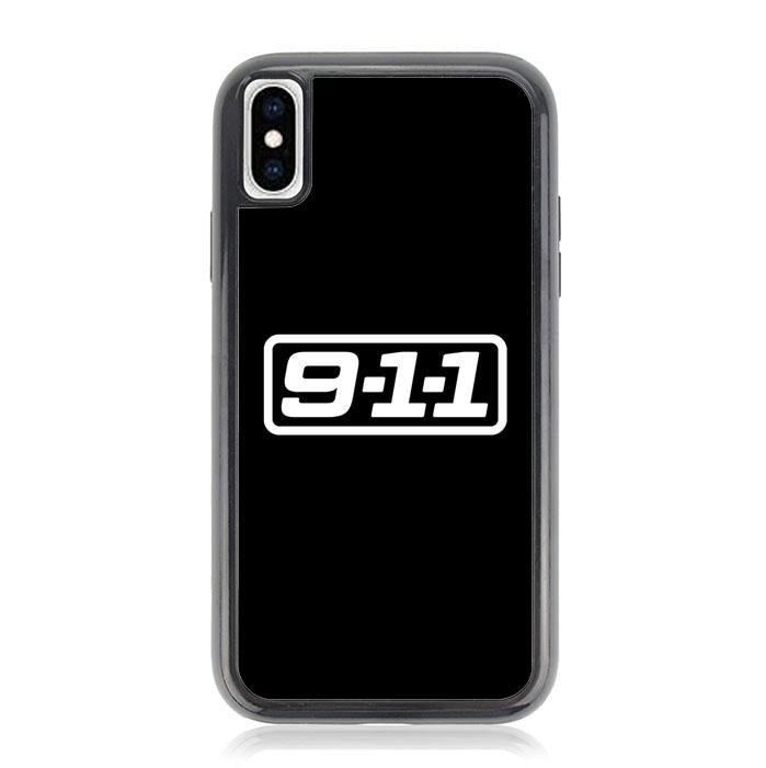 911 Season 2 logo Z4536 iPhone X, XS coque