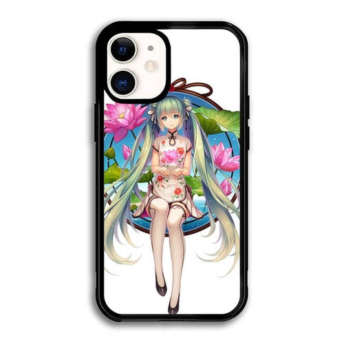 coque iphone 12/12 mini/12 pro/12 pro max Hatsune Miku Anime O0680