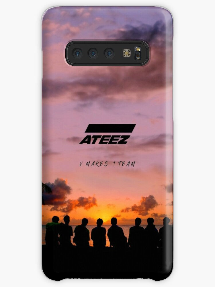 ATEEZ 8 MAKES 1 TEAM Coque Samsung S10