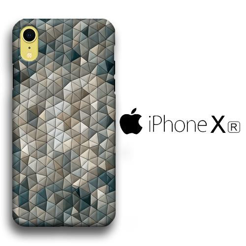 Abstract Triangle 021 coque 3D iPhone XR