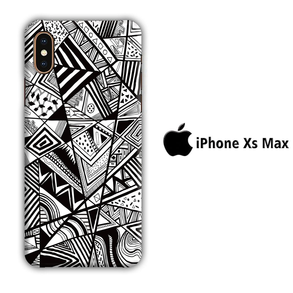 Abstract Wall coque 3D iPhone Xs Max