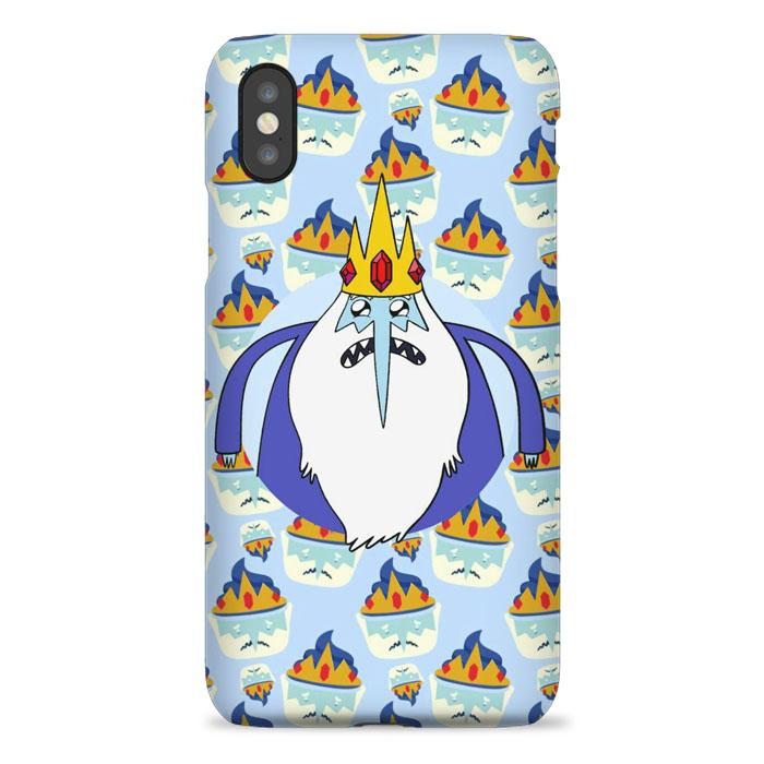 Coque iphone 5 6 7 8 plus x xs 11 pro max Adventure Time Ice King