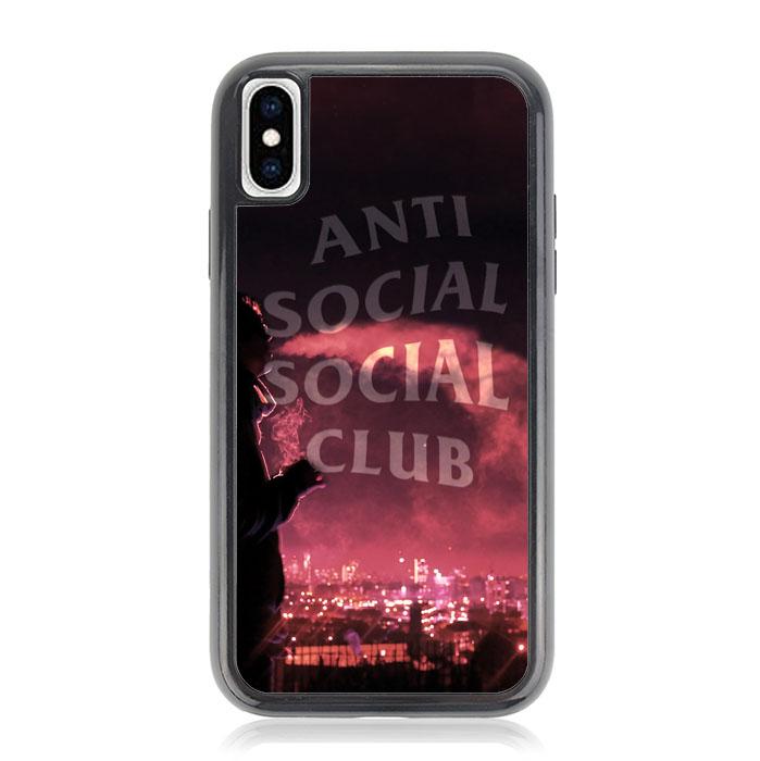 Anti Social Social Club Z5392 iPhone X, XS coque